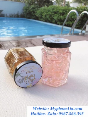 MẶT NẠ NGỦ COLLGEN 100% TỔ YẾN TƯƠI TINH CHẤT HOA ANH ĐÀO & CÚC LA MÃ