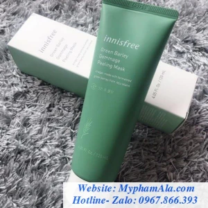 MẶT NẠ TẨY DA CHẾT LÚA MẠCH INNISFREE GREEN BARLEY GOMMAGE PEELING MASK