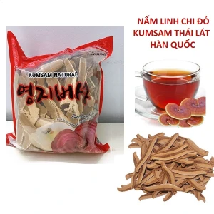 NẤM LINH CHI ĐỎ KUMSAM THÁI LÁT HÀN QUỐC 1KG