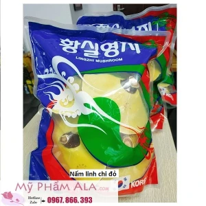 NẤM LINH CHI ĐỎ TÚI XANH HÀN QUỐC