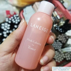 NƯỚC HOA HỒNG CÂN BẰNG DA LANEIGE FRESH CALMING TONER VỀ SIZE MINI, SỈ LẺ GIẢM MẠNH.