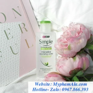 NƯỚC TẨY TRANG SIMPLE KIND TO SKIN MICELLAR WATER 200ML