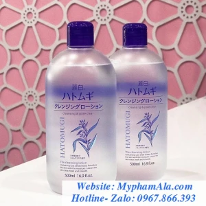 NƯỚC TẨY TRANG Ý DĨ HATOMUGI THE CLEANSING LOTION