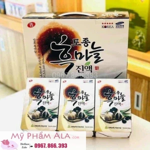 NƯỚC TINH CHẤT TỎI ĐEN HỒNG SÂM HÀN QUỐC HỘP 30 GÓI