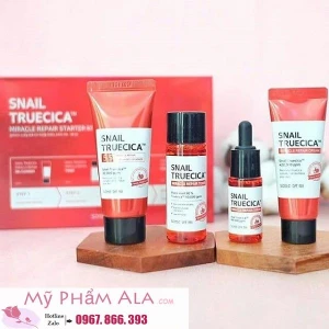SET SOME BY MI SNAIL TRUECICA MIRACLE REPAIR STARTER KIT DƯỠNG PHỤC HỒI DA