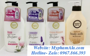 SỮA DƯỠNG THỂ HAPPY BATH BODY LOTION HƯƠNG NƯỚC HOA