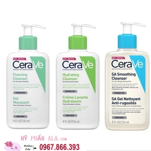 SỮA RỬA MẶT CERAVE FOAMING FACIAL CLEANSER 355ML