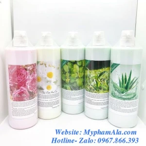 SỮA RỬA MẶT TINH CHẤT SỮA, HOA HỒNG, BẠC HÀ, TRÀ XANH, LÔ HỘI, HOA CÚC
