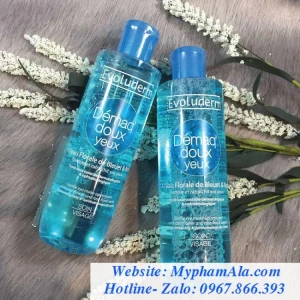 TẨY TRANG MẮT MÔI EVOLUDERM DÉMAQ DOUX YEUX