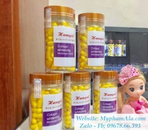 VIÊN MASSAGE TRẮNG DA COLLAGEN HANGUL