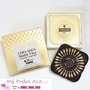 VIÊN TINH CHẤT JM COLLAGEN MULTI VITA CAPSULE AMPOULE 28 DAYS