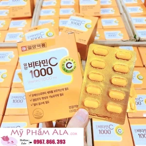 VIÊN UỐNG BỔ SUNG VITAMIN C HÀN QUỐC TĂNG SỨC ĐỀ KHÁNG