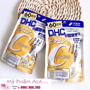 Viên Uống Trắng Da Vitamin C DHC Nhật Bản