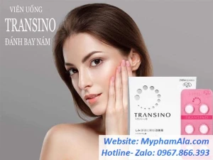 VIÊN UỐNG TRỊ NÁM TRANSINO WHITENING NHẬT BẢN