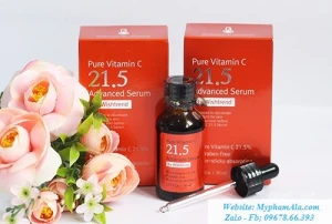 WISHTREND TINH CHẤT DƯỠNG TRẮNG, LÀM MỜ THÂM OST PURE VITAMIN C 21.5 ADVANCED SERUM (30ML)