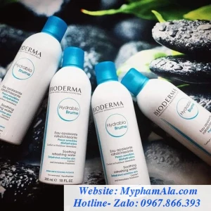 XỊT KHOÁNG CHO DA NHẠY CẢM BIODERMA HYDRABIO BRUME 300ML