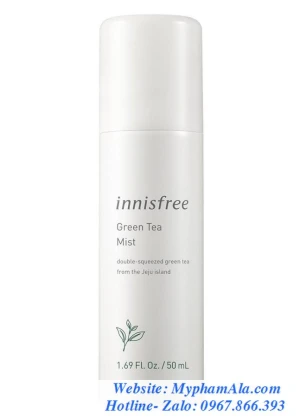 XỊT KHOÁNG TRÀ XANH INNISFREE GREEN TEA MINERAL MIST