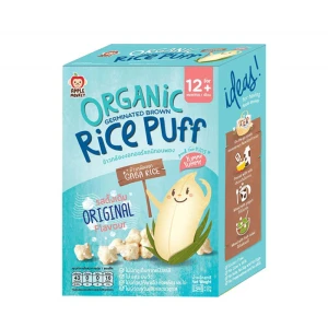 Bánh ăn dặm mầm gạo lứt Apple Monkey vị gạo