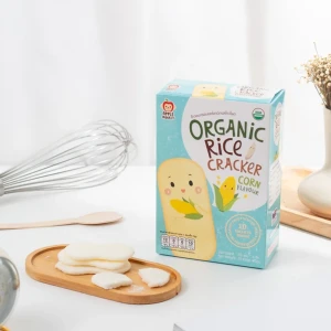 Bánh Gạo Organic Vị Bắp Dành Cho Bé Ăn Dặm - Earthmama