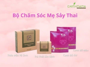 Bộ Sản Phẩm Chăm Sóc Sức Khỏe Mẹ Sẩy Thai - Earthmama