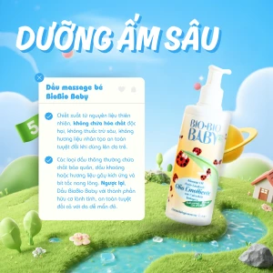 Dầu Massage Cho Bé Organic Bio Bio Baby - Earthmama