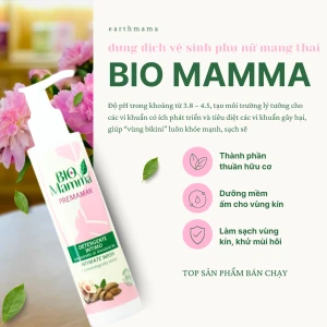 Dung dịch vệ sinh Organic cho phụ nữ mang thai Bio Mamma