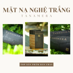 Mặt Nạ Nghệ Trắng Từ Thiên Nhiên Tanamera - Earthmama