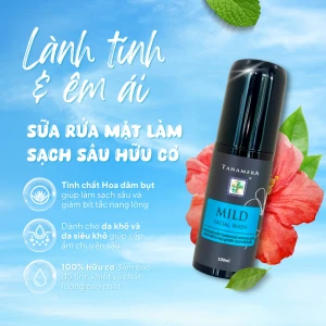 Sữa Rửa Mặt Làm Sạch Sâu Cho Mọi Loại Da Tanamera (An Toàn Cho Phụ Nữ Mang Thai)