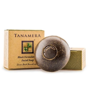 Xà bông nghệ đen rửa mặt giảm dầu và trị mụn Tanamera