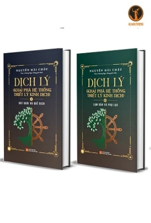 (Bìa Cứng) Bộ 2 Tập Dịch Lý - Khai Phá Hệ Thống Triết Lý Kinh Dịch - Nguyễn Hải Châu - TS. Dương Ngọc Dũng giới thiệu