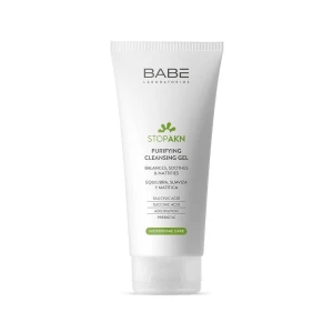 BABÉ Stop AKN Purifying Cleansing Gel - Gel làm sạch da, loại bỏ dầu nhờn, thông thoáng lỗ chân lông - 200ml