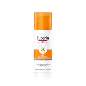 Eucerin Sun Gel Cream Oil Control SPF50+ - Kem chống nắng kiểm soát nhờn - 50ml