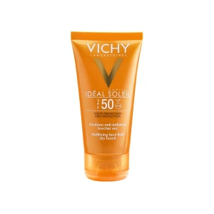Vichy Ideal Soleil Mattifying Face Fluid Dry Touch - Kem chống nắng cho da dầu SPF 50, PA+++ 50ml | Belle Lab