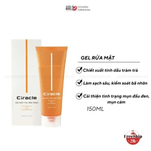 Gel rửa mặt Ciracle Red Spot Tea Tree Wash da dầu mụn 150ml date (05/26)