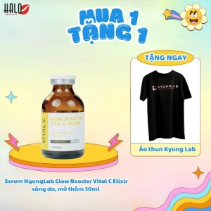 Huyết thanh tái sinh tế bào da Kyung Lab Glow Booster Vital C Elixir