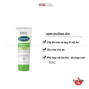 Kem dưỡng ẩm cho da nhạy cảm Cetaphil Moisturizing Cream