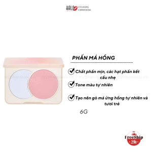 Má hồng 2 màu Judydoll dual color combination blush