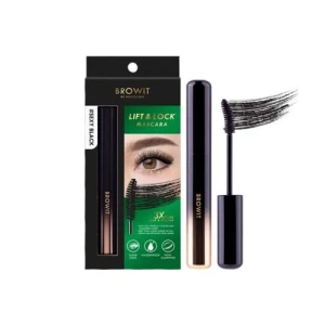 Mascara Browit uốn cong và dày mi màu Sexy Black 6g