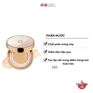 Phấn Nước Che Phủ Mỏng Mịn, Kiềm Dầu Hiệu Quả Glamrr Q Long Wear DD Cushion SPF50/PA