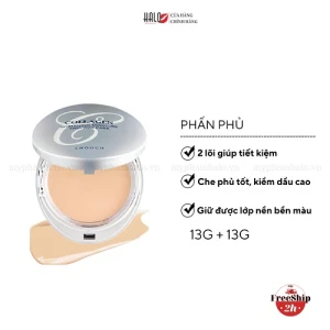 Phấn phủ 2 lõi collagen 3in1 Enough Collagen 3in1 Twoway Cake