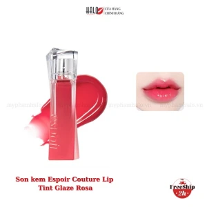 Set son Tint bóng Espoir Couture Lip Tint Glaze 5.5g Tặng Son Espoir Couture Lip Gloss 2g