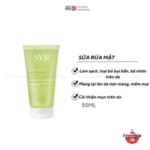 Sữa Rửa Mặt Dạng Sữa SVR Sebiaclear Creme Lavante