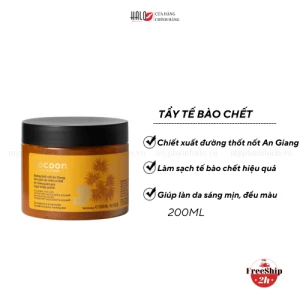 Tẩy tế bào chết cơ thể Cocoon Đường Thốt Nốt An Giang Palm Sugar Body Polish