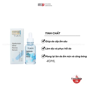 Tinh chất Tia'm hyaluronic glow revive cấp ẩm, căng bóng da 40ml