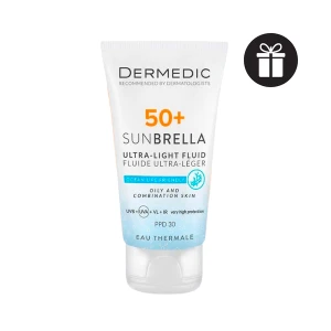 (GIẢM GIÁ 20%) Kem Chống Nắng Cho Da Dầu Mụn Dermedic Sunbrella Spf 50 Sun Protection Cream Oily And Combination Skin