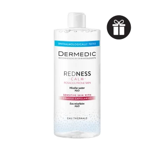 (GIẢM GIÁ 20%) Nước Tẩy Trang Cho Da Nhạy Cảm, Mẩn Đỏ Dermedic Redness Micellar Water