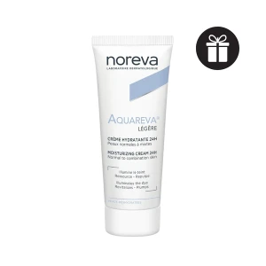 Kem Cấp Nước Giúp Da Mềm Mại Noreva Aquareva Light Moisturizing Cream 24H