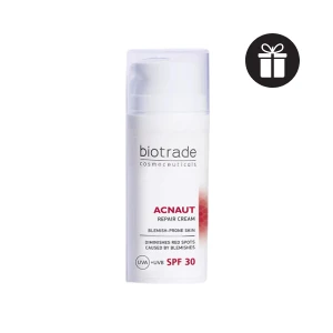 (TẶNG QUÀ) Kem Dưỡng Tái Tạo Da, Giảm Thâm Đỏ Biotrade Acnaut Repair Cream SPF30