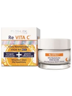 Re Vita C Floslek Kem vitamin dưỡng trắng và trẻ hóa da ban đêm (HSD: 2/2028)