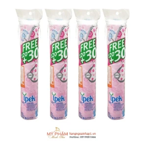 Bông tẩy trang IPEK Thổ Nhĩ Kỳ 120 miếng tặng 30 miếng